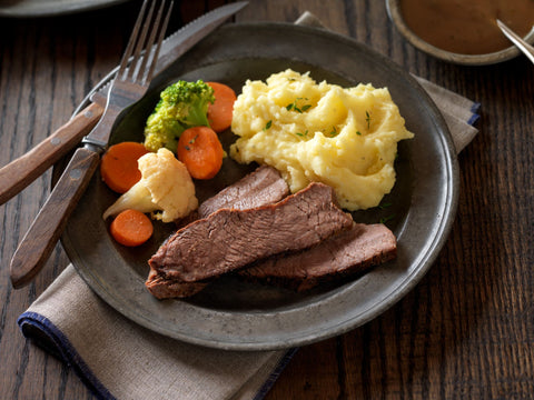 Simple savory beef pot roast