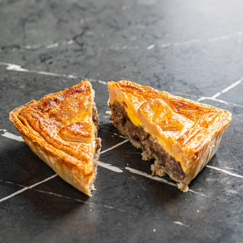 Chunky Steak and Cheese Pie