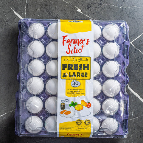 Fresh Eggs, White