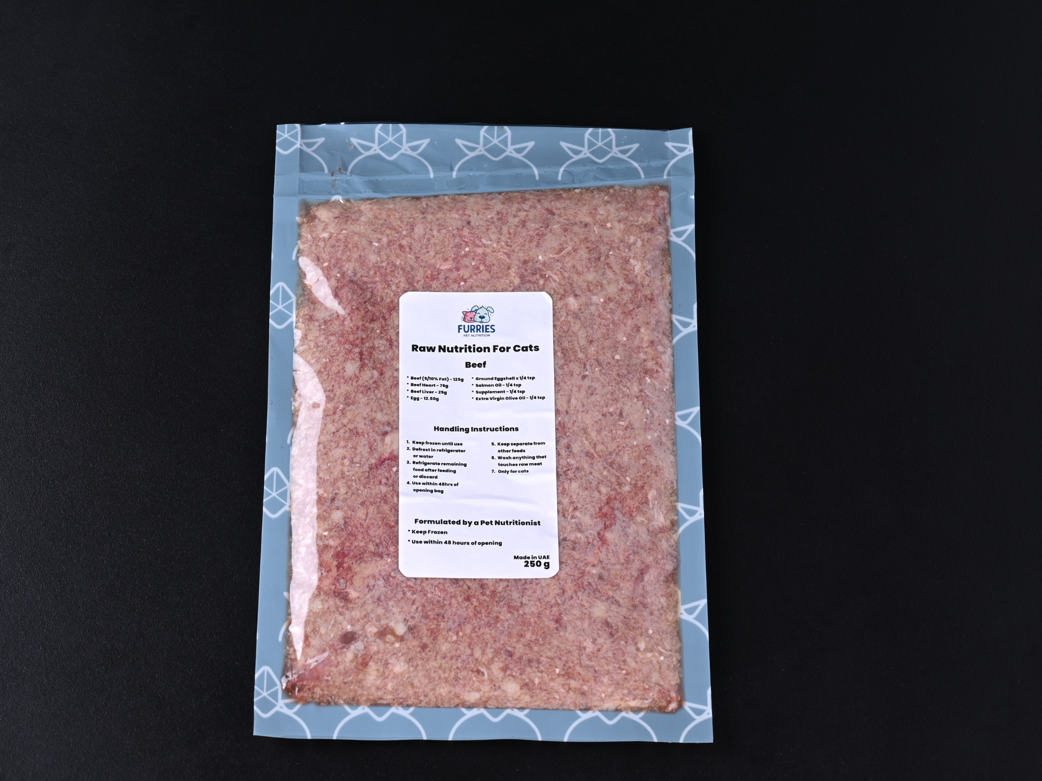 Furries Beef Raw Cat Food