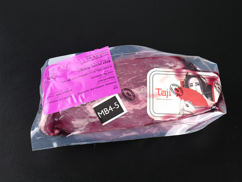Petite Tender Wagyu Beef, Australia  4-5 Score - Chilled (Dhs 97.00 per kg)