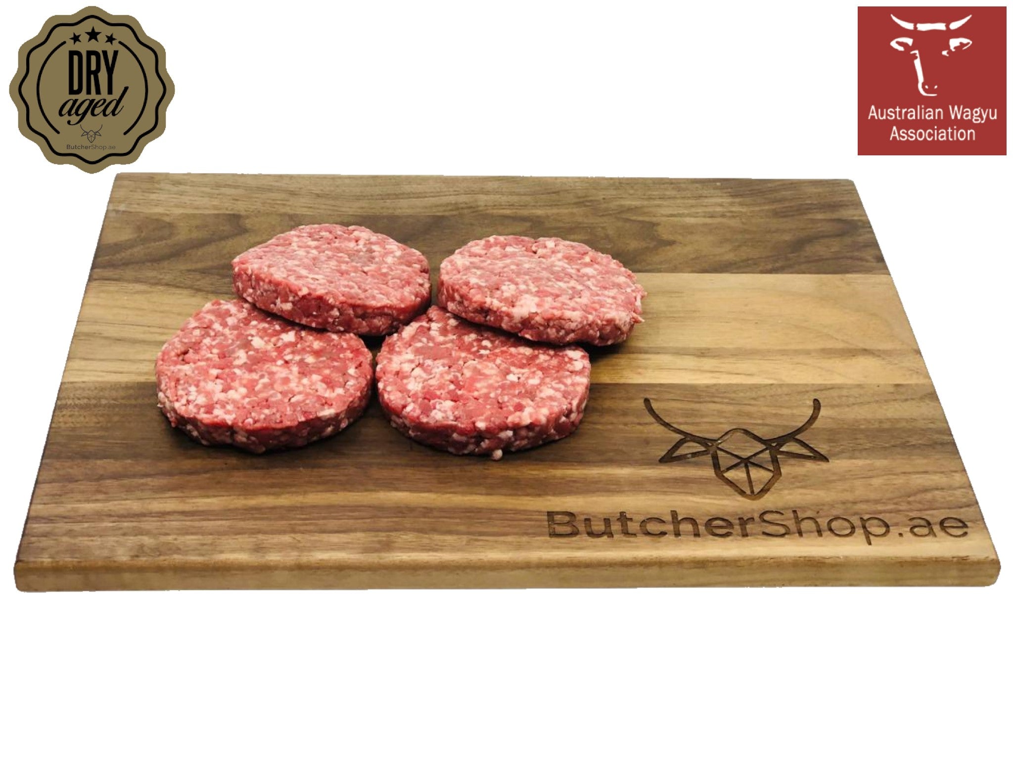 Dry Aged WAGYU Beef Craft Burger Patties 125g UAE