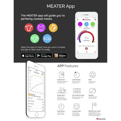 MEATER PLUS - Wireless Meat Thermometer