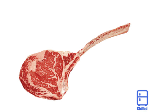 Tomahawk Steak , Wagyu Beef, 6-7 Score (Dhs 342.50 per kg) - Chilled