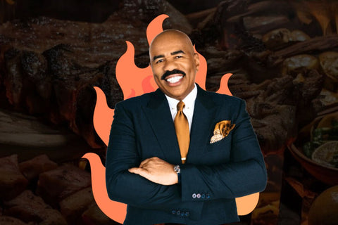 We'll be at the Open Fire Food Festival with Steve Harvey!