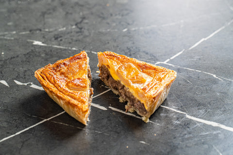 Chunky Steak and Cheese Pie