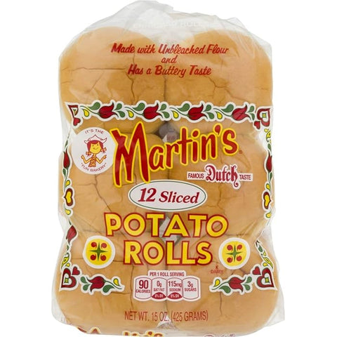 Martin's Burger Buns 3.5" Burger Buns (12 Sliced)