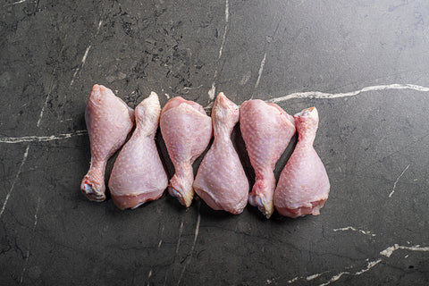 Frozen Organic Chicken Drumsticks (Approx 500g)