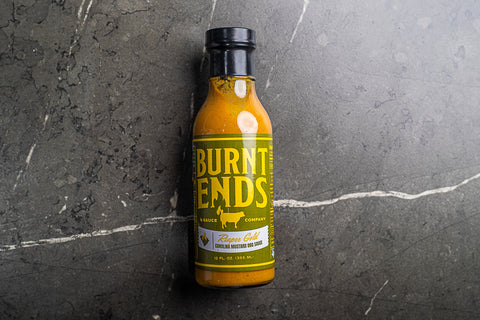 Burnt End Sauce - Reaper Gold Carolina Mustard Sauce With Carolina Reaper Peppers (355ml)