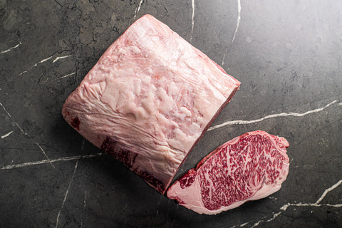 Stone Axe MB 9 Wagyu Striploin Steak (340g) - Chilled