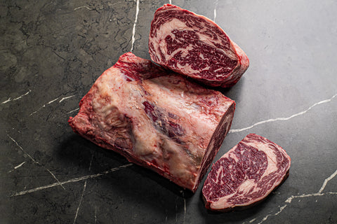 Ribeye Steak, Wagyu Beef, Australia 4-5 Score - (Approx. 340g)-Taji-  Chilled