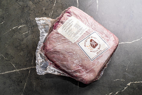 Wagyu Striploin MB8+ Score (Dhs 462.00 per kg)