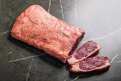 Striploin, Boneless, USDA Choice (Dhs 138.03 per kg)