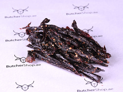Homemade Traditional Biltong - Snap Sticks (Spicy)