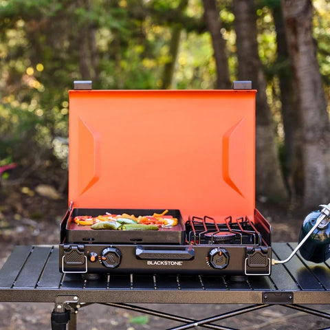 Blackstone 12 x 14” Camping Griddle with Side Burner