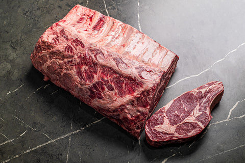 Bone In Ribeye, Short Bone, USDA Prime (Dhs 225.75 per kg)