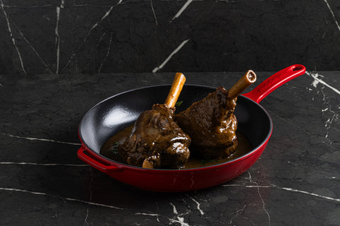 Braised Bone-In Lamb Hind Shank (2 pcs with Sauce)