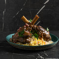 Braised Bone-In Lamb Hind Shank