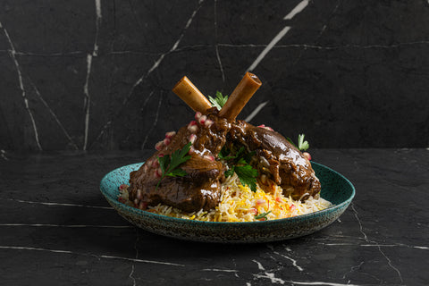Braised Bone-In Lamb Hind Shank (2 pcs with Sauce)