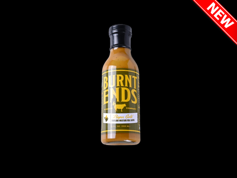 Burnt End Sauce - Reaper Gold Carolina Mustard Sauce With Carolina Reaper Peppers (355ml)