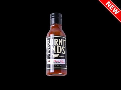 Burnt End Sauce - Reverse Sear Texas BBQ Sauce With Carolina Reaper and 7-Pot Primo Peppers (355ml)
