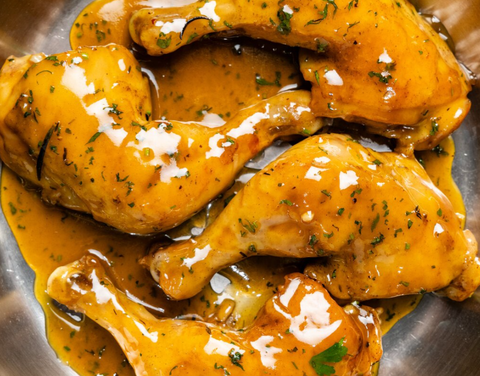 Honey Mustard Chicken Quarters