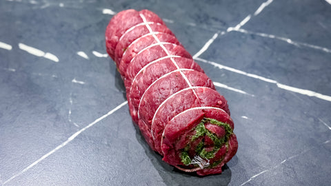 Tenderloin with Blue Cheese and Spinach Stuffed