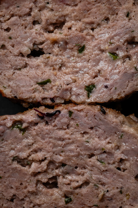 Lamb Rissoles with Feta Cheese
