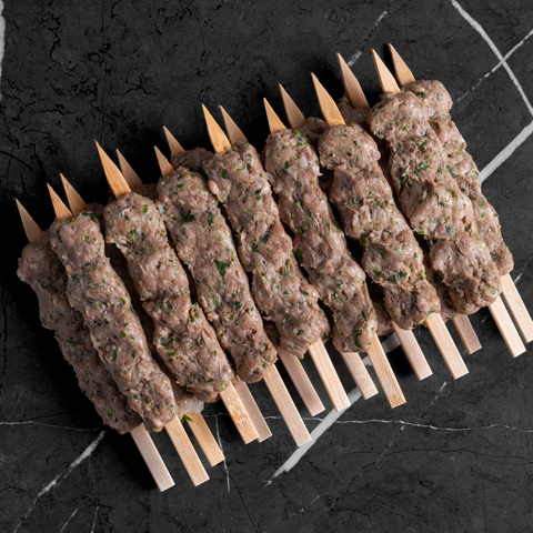 Lebanese Beef Kafta Skewers – Ready to Grill