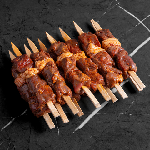 Lebanese Beef Tikka Skewers – Ready to Grill