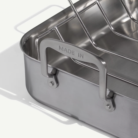 Made In Stainless Roasting Pan (with Rack), Thailand