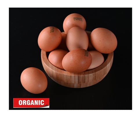 Fresh Organic Eggs- 10pcs