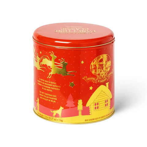 Classic Panettone – Golden Reindeers Edition -1000g