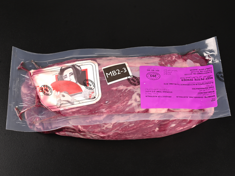 Petite Tender Wagyu Beef, Australia 2-3 Score - Chilled (Dhs 90.00 per kg)