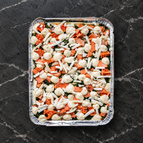 Salmon and Spinach Lasagna