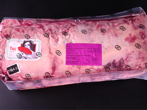 Striploin, Wagyu Beef, Australia, 4-5 Score - Chilled (Dhs 188.00 per kg)