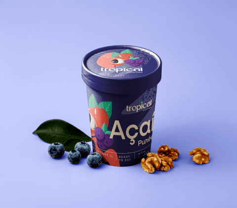 Traditional Açaí + Guaraná Puree - 1LT