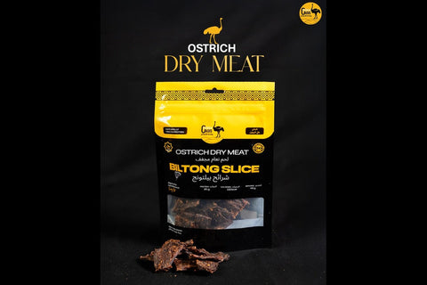 Ostrich Dry-meat Biltong Sliced – 40g