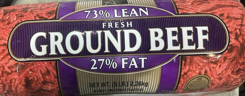 Frozen U.S.A Minced Beef – 73% Lean