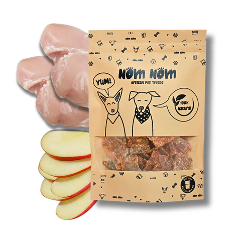 Healthy Dog Treats - Chicken & Apple Bites