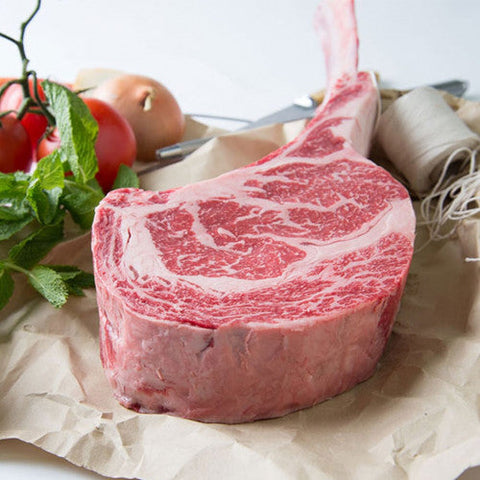 Tomahawk Steak , Wagyu Beef, 4-5 Score (Dhs 270.00 per kg)- Chilled