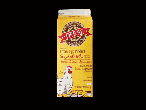 DEB EL Frozen Sugared Egg Yolks for Baking (2.27kg)