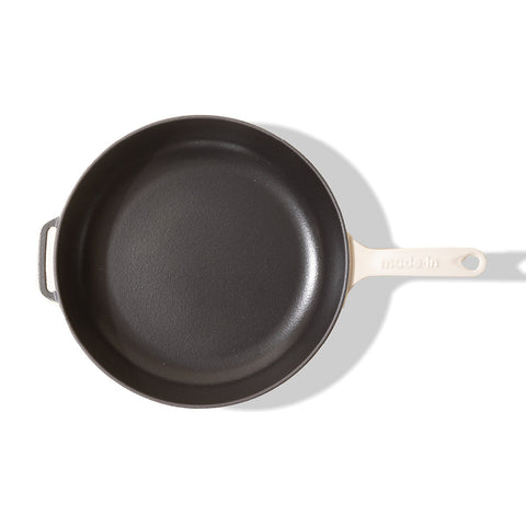 11" Enameled Cast Iron Skillet, France