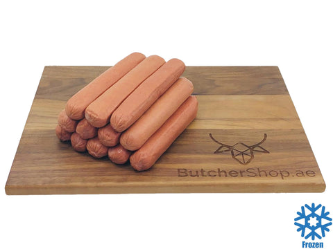 Beef Hotdogs - Bun Size 18cm (7")