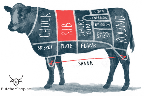 Ribeye Boneless- Angus U.S.A (Dhs 120.00 per kg)