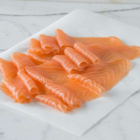 Scottish Hand-sliced Smoked Salmon D-Cut